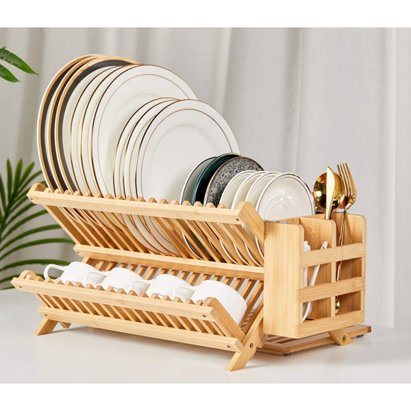 A Home Wood Dish Rack Wayfair